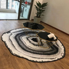 Nordic Round Carpet for Home Living Room Coffee Table Bedroom