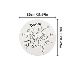 1pc Shaggy Plush Rug for Bedroom Living Room - Soft Farmhouse Boho Home Decor