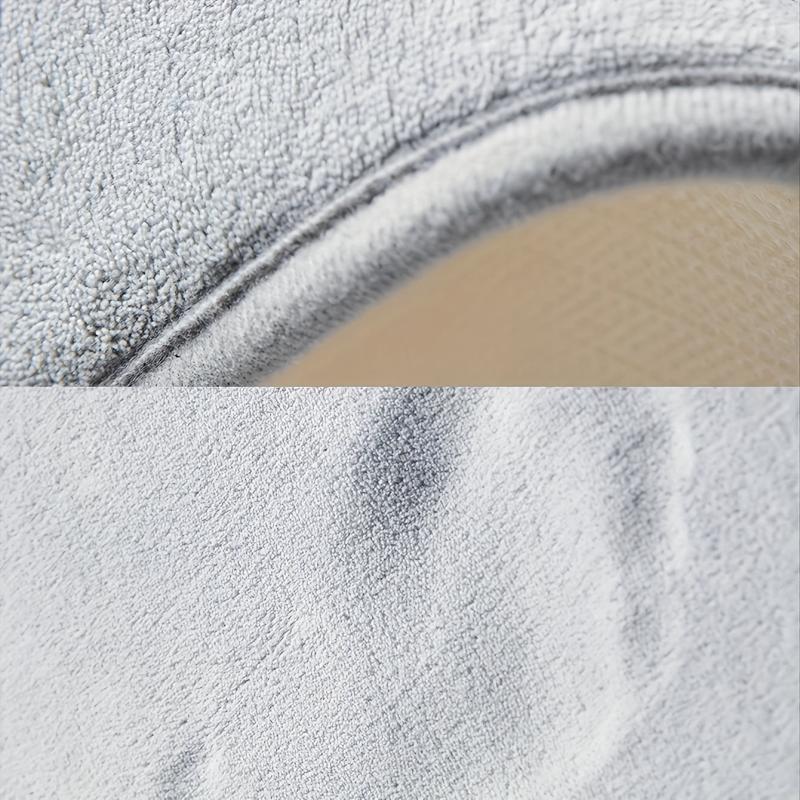 Memory Foam Light Gray Bathroom Floor Mat