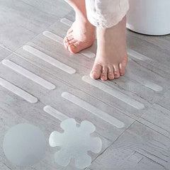 6pcs Clear Bathroom Non slip Stickers Anti slip Shower Tread Sticker