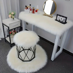 Soft Plush Fur Rugs Modern Faux Fur Rug Fluffy Rug For Bedroom