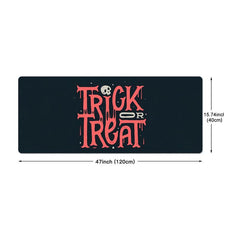 Halloween Mat Rugs Trick Or Treat Letter Rugs Ultra Soft Non Slip Mats