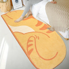 Animal Rug Faux Wool Non slip Carpet Kids Room Study Bedroom