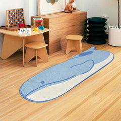 Animal Rug Faux Wool Non slip Carpet Kids Room Study Bedroom