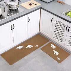 2pcs Animal Kitchen Floor Mat Non slip Kitchen Floor Rug Kitchen Rug Kitchen Mat
