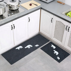 2pcs Animal Kitchen Floor Mat Non slip Kitchen Floor Rug Kitchen Rug Kitchen Mat