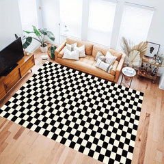 Modern Crystal Velvet Rug Non Slip Soft Comfortable for Living Room Bed