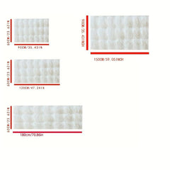 Soft Anti-Rabbit Fur Solid Floor Mat, Machine Washable