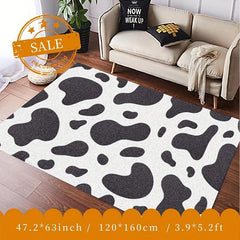 Cow Skin Spots Kitchen Rug Entry Carpet Mat Living Room Rug