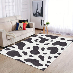 Cow Skin Spots Kitchen Rug Entry Carpet Mat Living Room Rug