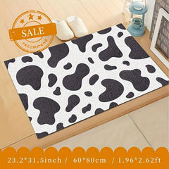 Cow Skin Spots Kitchen Rug Entry Carpet Mat Living Room Rug