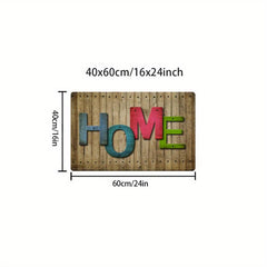Anti Fatigue Kitchen Mat Wood Print