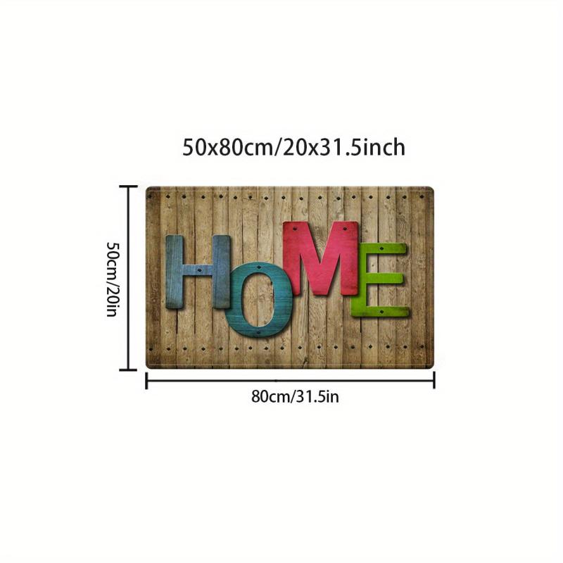Anti Fatigue Kitchen Mat Wood Print