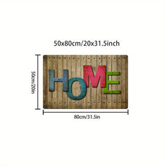 Anti Fatigue Kitchen Mat Wood Print