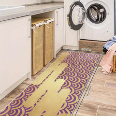 Soft Non Slip Laundry Room Rug Long Oriental Hallway Rug Runner Kitchen Mat Wash
