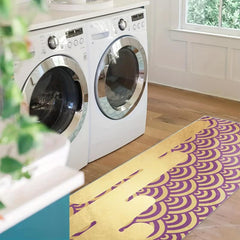 Soft Non Slip Laundry Room Rug Long Oriental Hallway Rug Runner Kitchen Mat Wash