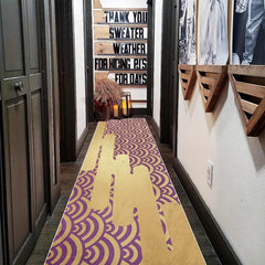 Soft Non Slip Laundry Room Rug Long Oriental Hallway Rug Runner Kitchen Mat Wash
