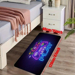 Game Style Floor Mat Modern Home Decor for Kids Bedroom and Living Room