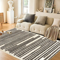 Moroccan Farmhouse Shaggy Area Rug
