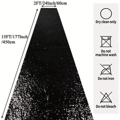 Sparkle Sequin Aisle Runner 2FTx15FT Indoor/Outdoor Wedding Aisle Runner