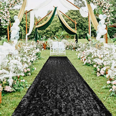 Sparkle Sequin Aisle Runner 2FTx15FT Indoor/Outdoor Wedding Aisle Runner