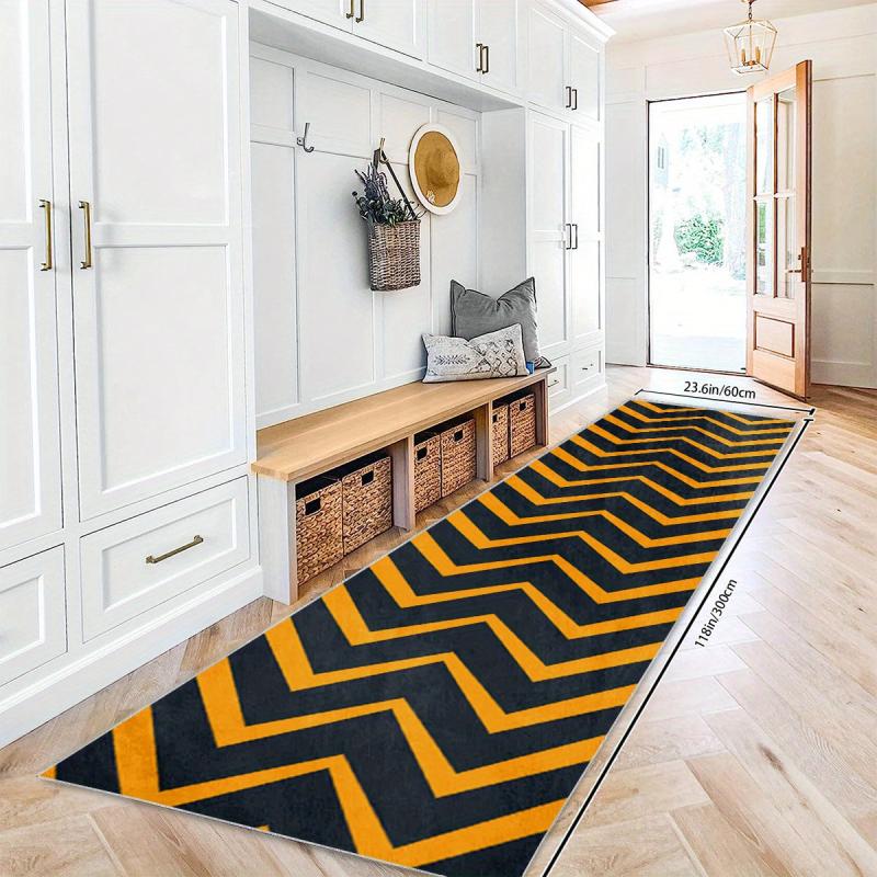 Soft 2'X10' Runner Rug Non Slip Washable Hallway Kitchen Mat Stair Carpet Runner