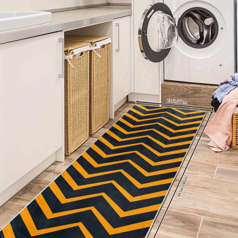 Soft 2'X10' Runner Rug Non Slip Washable Hallway Kitchen Mat Stair Carpet Runner