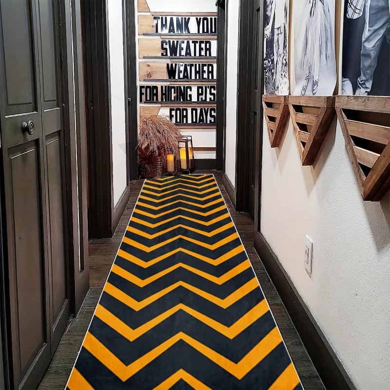 Soft 2'X10' Runner Rug Non Slip Washable Hallway Kitchen Mat Stair Carpet Runner