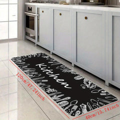 Anti Fatigue Kitchen Mat Absorbent Washable Runner Rug for Hallways and Entrance