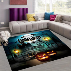 Halloween Area Rug Quick Dry Absorbent Entrance Mat Room Decor Home