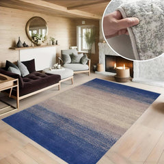 Large Soft Faux Sheepskin Floor Mat Easy to Clean Anti-skid Throw Rug