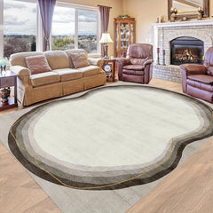 1pc Minimalist Art Carpet Floor Mat Soft Faux Sheepskin Floor Mat