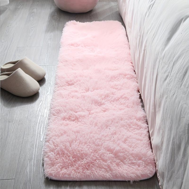 Soft Plush Shaggy Area Rugs Fluffy Floor Carpet Bedroom Living Room Non Slip