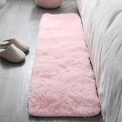 Soft Plush Shaggy Area Rugs Fluffy Floor Carpet Bedroom Living Room Non Slip
