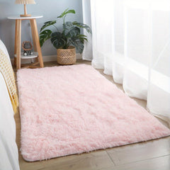 Soft Plush Shaggy Area Rugs Fluffy Floor Carpet Bedroom Living Room Non Slip