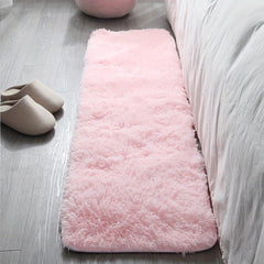 Soft Plush Shaggy Area Rugs Fluffy Floor Carpet Bedroom Living Room Non Slip