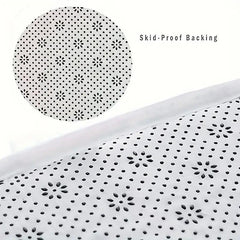 Abstract Anti Slip Kitchen Mat Polyester Carpet Absorbent Bath Mat