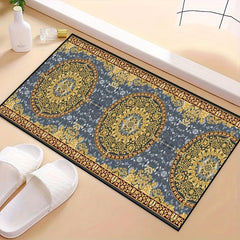 European Minimalist Strip Carpet Modern Soft Floor Mat