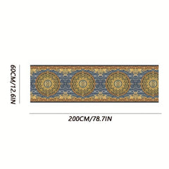 European Minimalist Strip Carpet Modern Soft Floor Mat