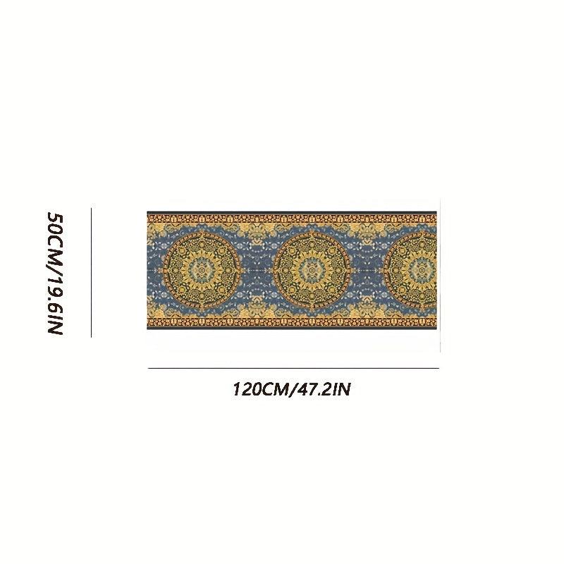 European Minimalist Strip Carpet Modern Soft Floor Mat