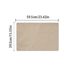 Non Skid Washable Jute Kitchen Floor Rug - Large Farmhouse Doormat