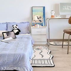 Modern Kitchen Rug Balcony Clock Bay Window Cushion Bedroom Decoration Carpet
