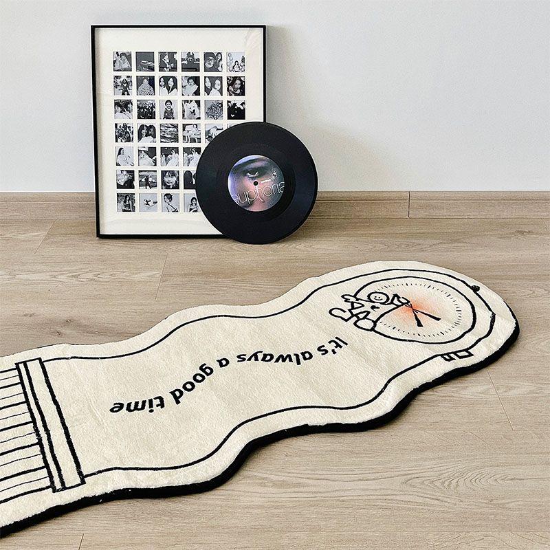 Modern Kitchen Rug Balcony Clock Bay Window Cushion Bedroom Decoration Carpet
