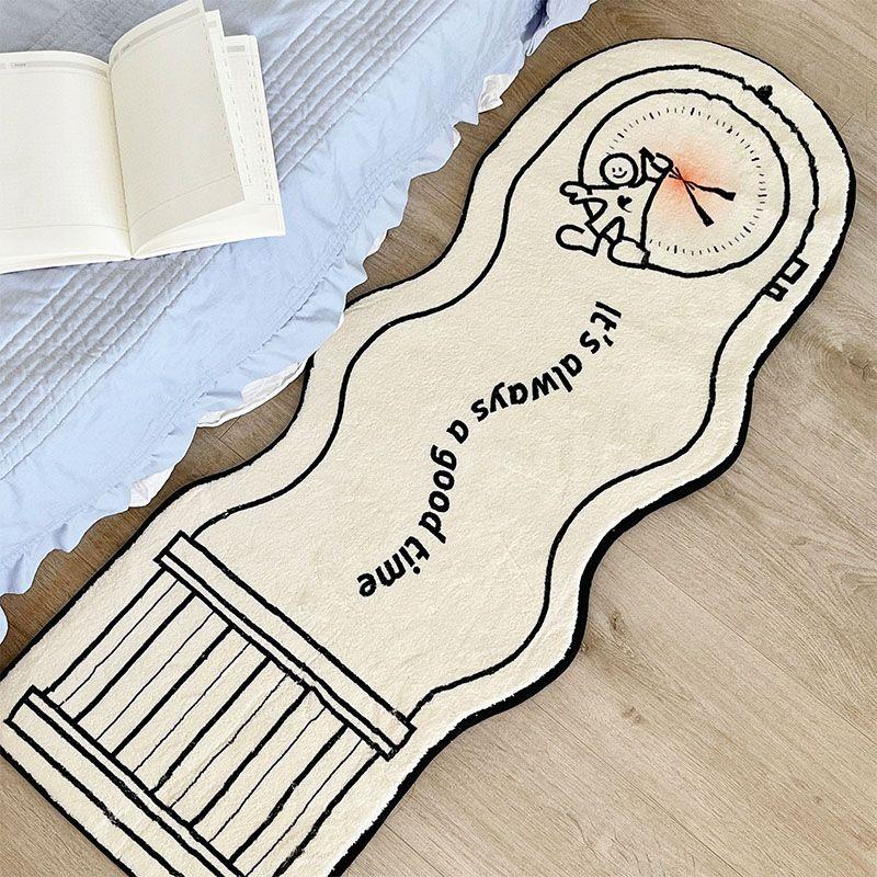 Modern Kitchen Rug Balcony Clock Bay Window Cushion Bedroom Decoration Carpet