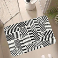Non Slip Floral Doormat Absorbent Anti Fatigue for Kitchen Living Room Bedroom