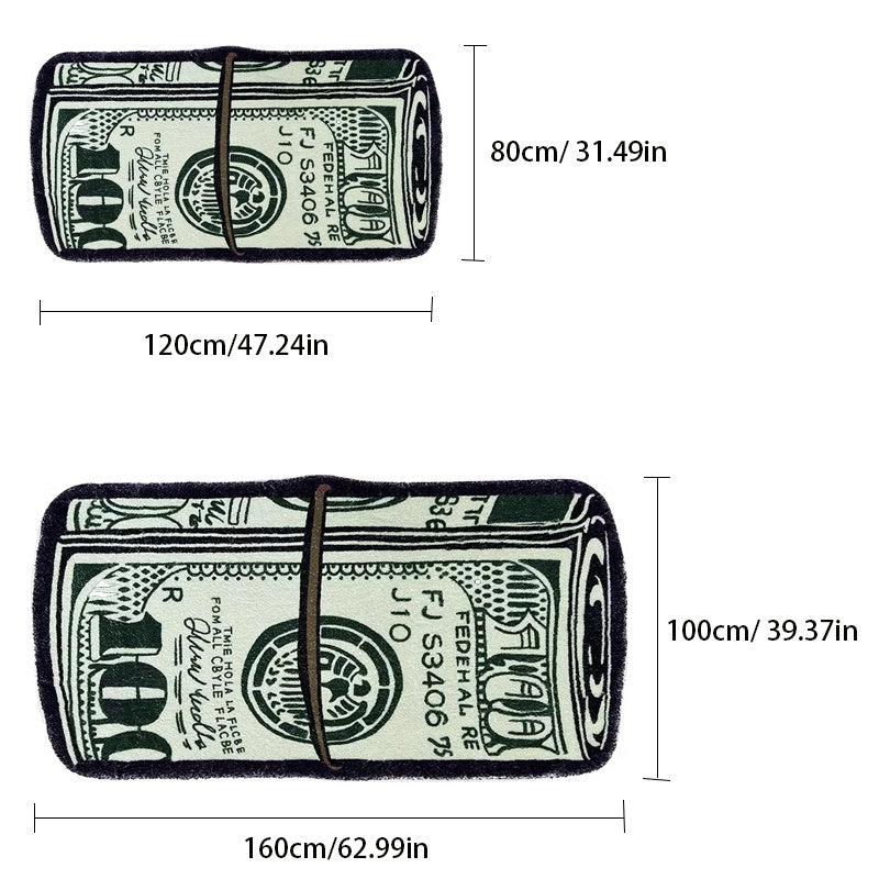 100 Dollar Kitchen Rug Retro Bedroom Bedside Carpet Mat