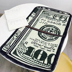 100 Dollar Kitchen Rug Retro Bedroom Bedside Carpet Mat