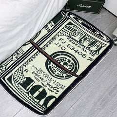 100 Dollar Kitchen Rug Retro Bedroom Bedside Carpet Mat