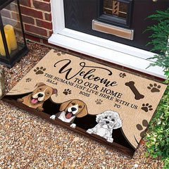 Non Slip Water Absorbent Entry Mat Soft Quick Drying Door Mat