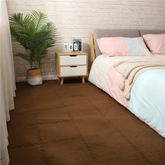 10pcs Soft Shaggy Rug for Living Room Bedroom Decor